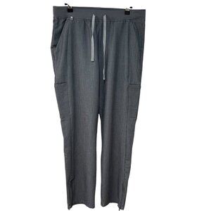 Figs Dark Grey Technical Collection Scrub Pants Size Medium Medical Uniform